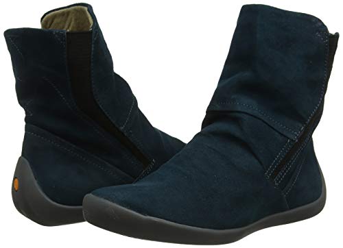 Softinos Nido552sof, Botas Altas Mujer, Verde (Dk. Petroleo 002), 38 EU