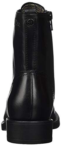 s.Oliver 5-5-25121-25, Botas Cortas al Tobillo Mujer, Black, 38 EU