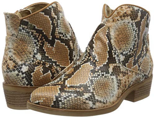 s.Oliver 5-5-25337-34, Botas Camperas Mujer, Beige (Beige Snake 409), 38 EU