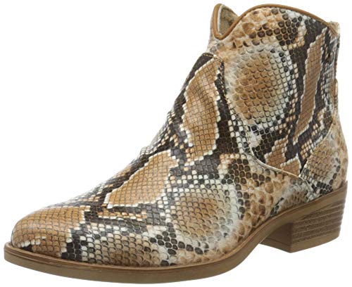s.Oliver 5-5-25337-34, Botas Camperas Mujer, Beige (Beige Snake 409), 38 EU
