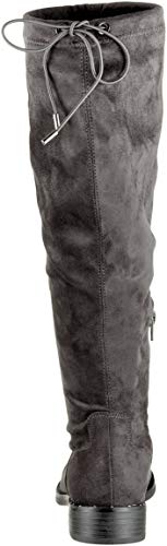 s.Oliver 5-5-25504-21, Botas Mosqueteras Mujer, Gris (Anthracite 214), 37 EU