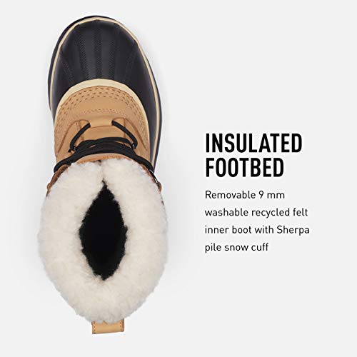 Sorel Caribou, Botas de Invierno Mujer, Marrón (Buff), 37