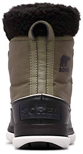 Sorel Explorer Carnival, Botas para Nieve Mujer, Verde (Hiker Green, Black), 39 EU