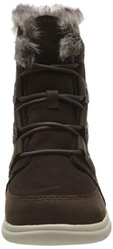 Sorel Explorer Joan, Botas para Nieve Mujer, Marrón (Blackened Brown), 37 EU