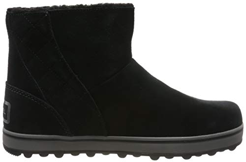 Sorel Glacy Short, Botas Mujer, Negro (Black, Shark), 36 EU