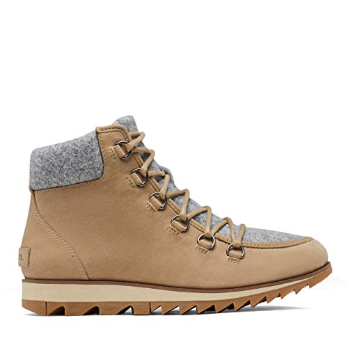 Sorel Harlow Lace Cozy, Botines Mujer, Marrón (Sandy Tan), 36