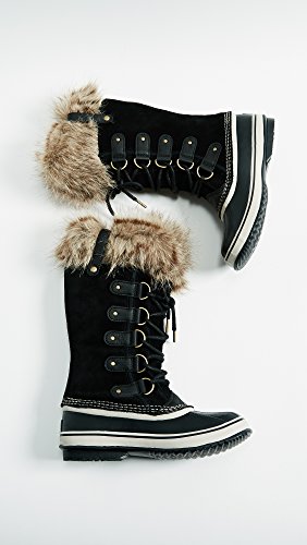 Sorel Joan Of Arctic Ii, Botas de Nieve, Mujer, Negro (Black/Stone 010Black/Stone 010), 36 EU