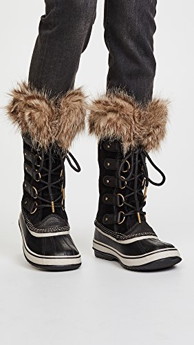 Sorel Joan Of Arctic Ii, Botas de Nieve, Mujer, Negro (Black/Stone 010Black/Stone 010), 36 EU