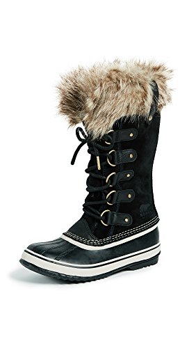 Sorel Joan Of Arctic Ii, Botas de Nieve, Mujer, Negro (Black/Stone 010Black/Stone 010), 36 EU