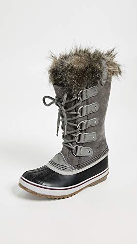 Sorel Madson Chukka Waterproof Botas para Nieve, Mujer, Gris (Quarry, Black 052Quarry, Black 052), 36 EU