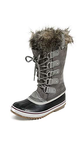 Sorel Madson Chukka Waterproof Botas para Nieve, Mujer, Gris (Quarry, Black 052Quarry, Black 052), 36 EU