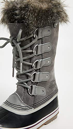 Sorel Madson Chukka Waterproof Botas para Nieve, Mujer, Gris (Quarry, Black 052Quarry, Black 052), 36 EU