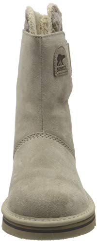 Sorel Newbie, Botas Mujer, Blanco (Silver Sage), 40 EU