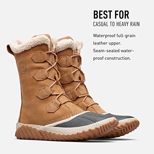 Sorel out N About Plus Tall, Botas Mujer, Marrón (Elk), 37 EU