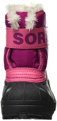 Sorel Toddler Snow Commander, Botas de Invierno Unisex bebé, Rojo (Tropic Pink, Deep Blush), 21 EU