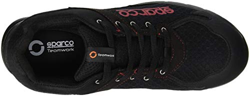 Sparco 0751742NRNR Zapatillas, Negro, 42