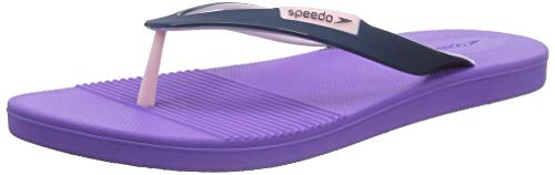 Speedo 809062 Mujer Chanclas, Púrpura/Azul Marino/Rubor En Polvo, 35.5 EU