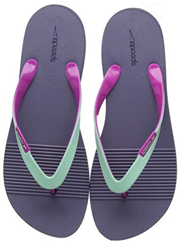 Speedo Saturate II Thong, Chanclas, Gris (Gris Vita/Hierbabuena/Diva B965), 35 EU