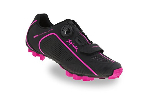 Spiuk Altube Mtb - Zapatilla, Unisex Adulto, Negro / Fucsia, 38 EU