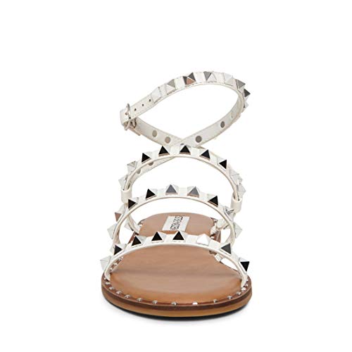 Steve Madden Smallavel - Sandalia bajo de viaje con tachuelas, mod. Size: 37 EU