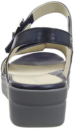 Stonefly Aqua III 2 Laminated, Sandalia con Pulsera Mujer, Azul Night Blue 131, 42 EU