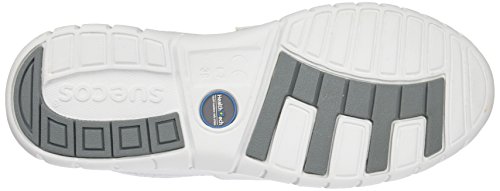 Suecos Edda, Zapatos de Trabajo Unisex Adulto, Blanco (White), 42 EU