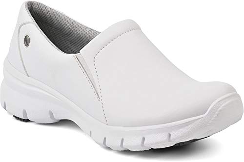 Suecos Nova, Zapatos de Trabajo para Mujer, Blanco (White), 39 EU