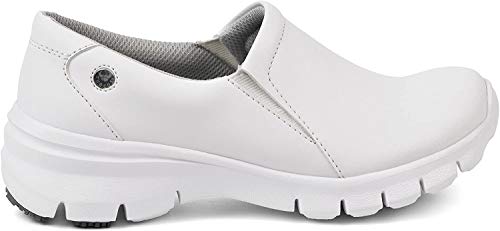 Suecos Nova, Zapatos de Trabajo para Mujer, Blanco (White), 39 EU
