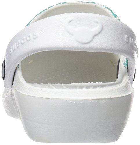 Suecos Oden Print, Zuecos de Trabajo, Unisex Adulto, Multicolor 21, 38 EU