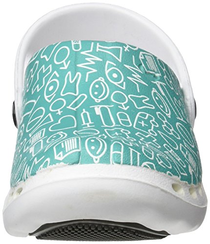 Suecos Oden Print, Zuecos de Trabajo, Unisex Adulto, Multicolor 21, 38 EU