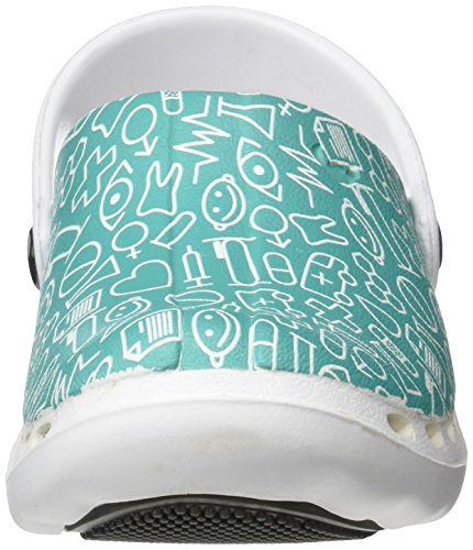 Suecos Oden Print, Zuecos de Trabajo, Unisex Adulto, Multicolor 21, 39 EU