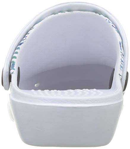 Suecos Oden Tropical, Zuecos de Trabajo Mujer, Multicolor (Estampado 29), 38 EU