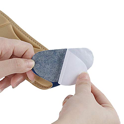 Sunnyushine Almohadilla para Zapatos, Cojines de Bola de pie, Almohadillas tacón Alto, Almohadillas de tacón Alto para Mujeres, Forros Antideslizantes de tacón Alto para el Cuidado pie Protector