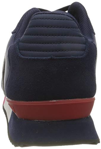 Superdry Retro Runner, Zapatillas Hombre, Azul (Lauren Navy/Vintage Red 3BU), 39 EU
