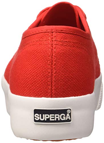Superga 2730-cotu, Zapatillas de Gimnasia Mujer, Rojo (Red/White C90), 37 EU