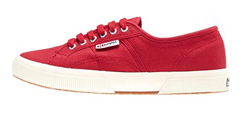Superga 2750-cotu Classic, Zapatillas de Estar por casa Unisex Adulto, Rojo (Red 975), 42.5 EU