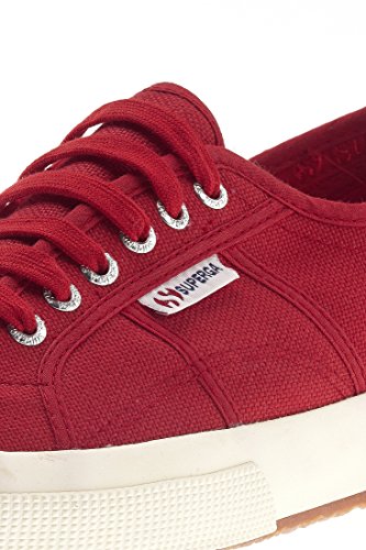 Superga 2750-cotu Classic, Zapatillas de Estar por casa Unisex Adulto, Rojo (Red 975), 42.5 EU