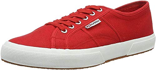 Superga 2750 Cotu Classic, Zapatillas Unisex, Multicolor (Rojo/Blanco), 39 EU (5.5 UK)