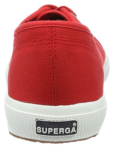 Superga 2750 Cotu Classic, Zapatillas Unisex, Multicolor (Rojo/Blanco), 39 EU (5.5 UK)