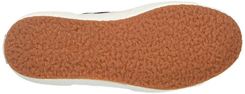 SUPERGA 2750-Efgl3Velu, Zapatillas Tobilleras Unisex Adulto, Nero Blackwhite, 37 EU