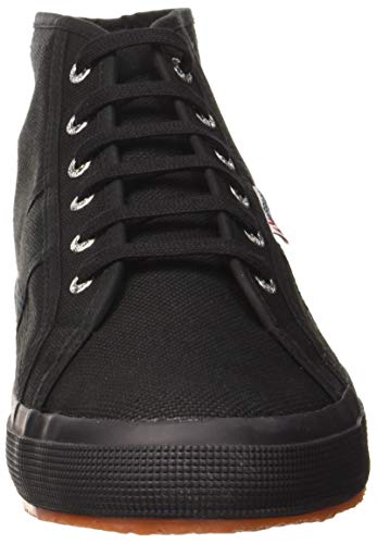 Superga 2754 COTU - Zapatillas Unisex, Negro (Full Black 996), 39 EU / 5.5 UK