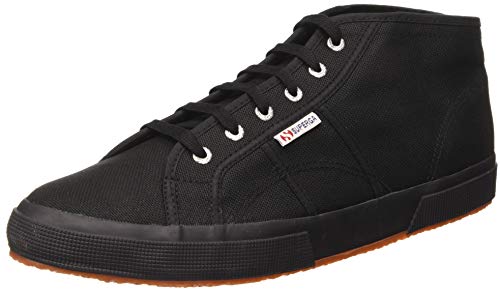 Superga 2754 COTU - Zapatillas Unisex, Negro (Full Black 996), 39 EU / 5.5 UK