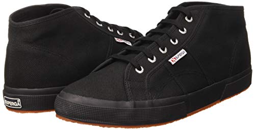 Superga 2754 COTU - Zapatillas Unisex, Negro (Full Black 996), 39 EU / 5.5 UK
