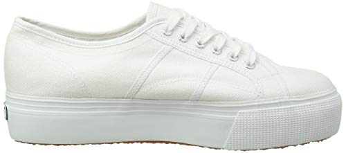 Superga 2790 Acotw Linea Up and Down, Zapatillas Mujer, Blanco (901 White), 37 EU