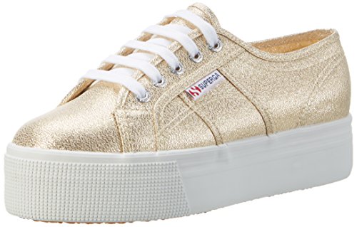 Superga 2790-lamew, Zapatillas Mujer, Gold, 36 EU
