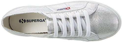 Superga S009TC0 - Zapatillas de plataforma Lamew para adultos, unisex, Plateado (Silver), 40 EU