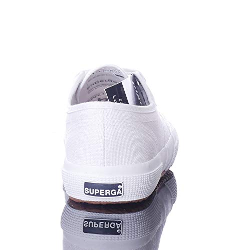 Superga - Zapatillas para mujer con cordones | suela blanca | ideal para el verano | disponible en muchos colores Blanco 38