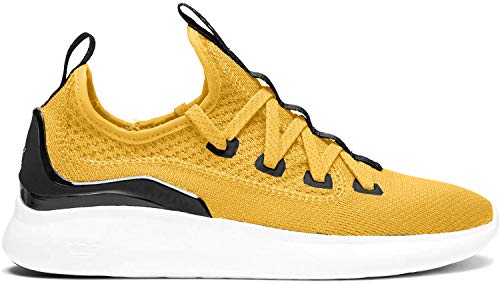 Supra Factor - Zapatillas de skate para hombre, (Dorado/Negro/Blanco), 37 EU