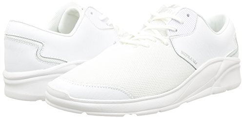 Supra Noiz - Zapatillas de Deporte para Mujer Blanco Blanc (White/White) 40