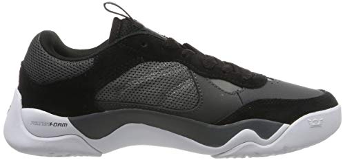 Supra Pecos, Zapatillas de Skateboard Unisex Adulto, Negro (Black/Dk Grey-White-M 42), 39 EU